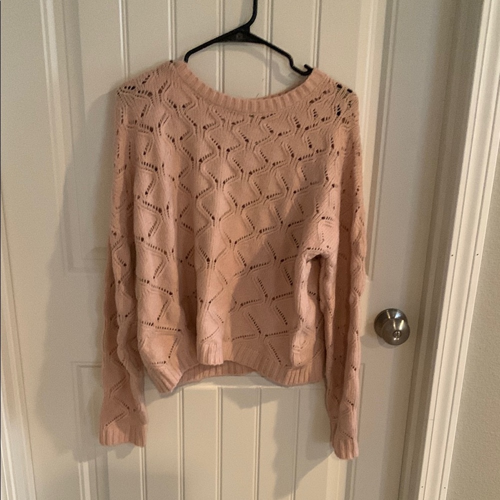 Pink Knit Sweater